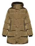 DSQUARED2 hooded quilted puffer coat - Brown