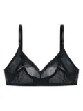 Hanro mesh panelled bra - Black