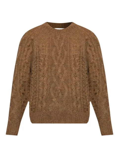 MARANT ÉTOILE cable-knit sweater 