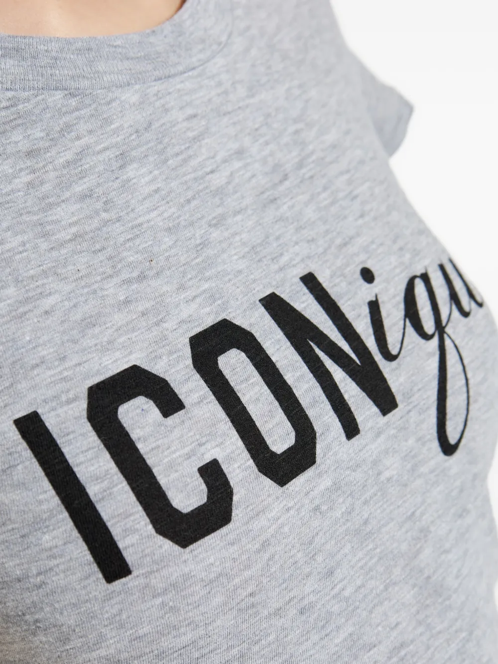 DSQUARED2 T-shirt met logoprint Grijs