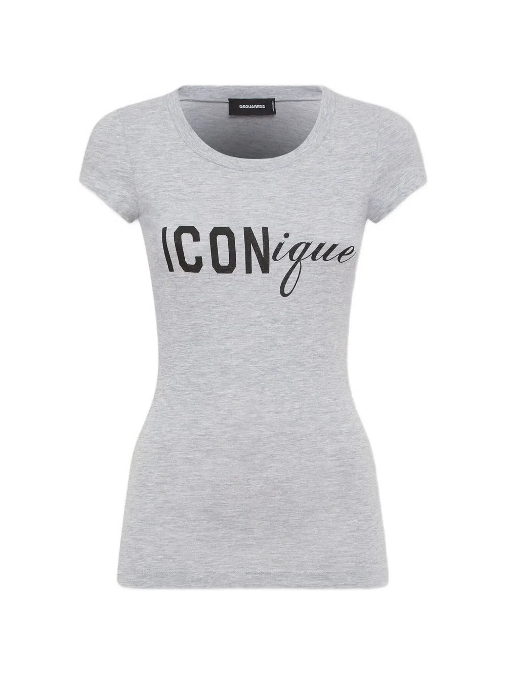 DSQUARED2 T-shirt met logoprint Grijs