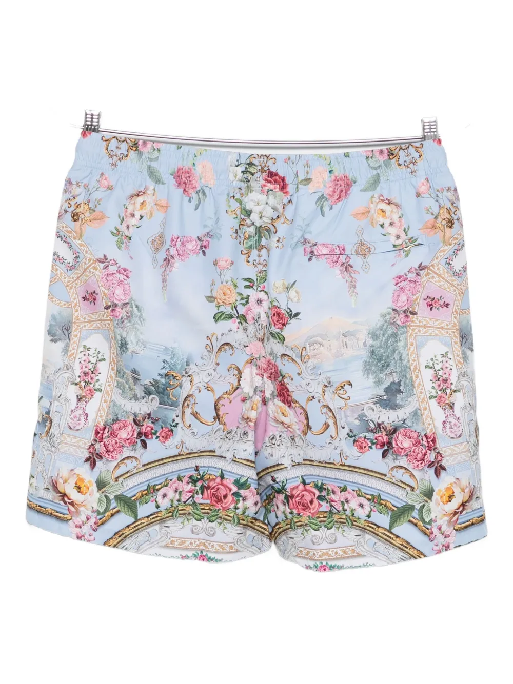 Camilla floral-print drawstring shorts | Track & Running Shorts | Image 2