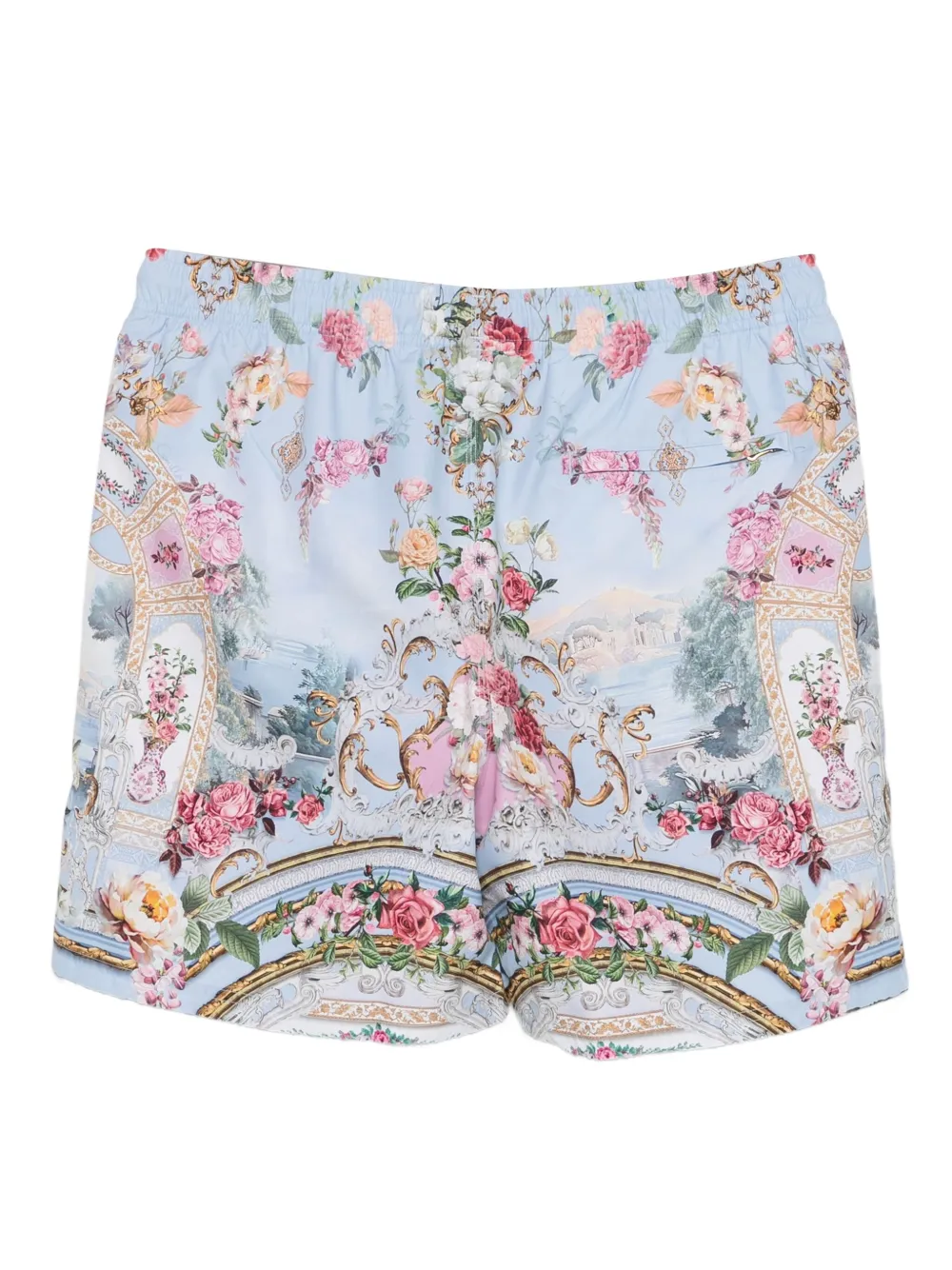 Camilla floral-print drawstring shorts | Track & Running Shorts | Image 2