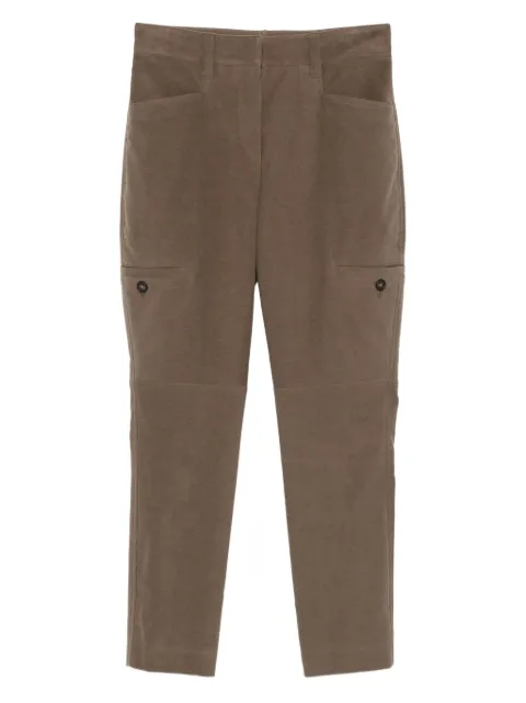 Brunello Cucinelli pantalones con cierre
