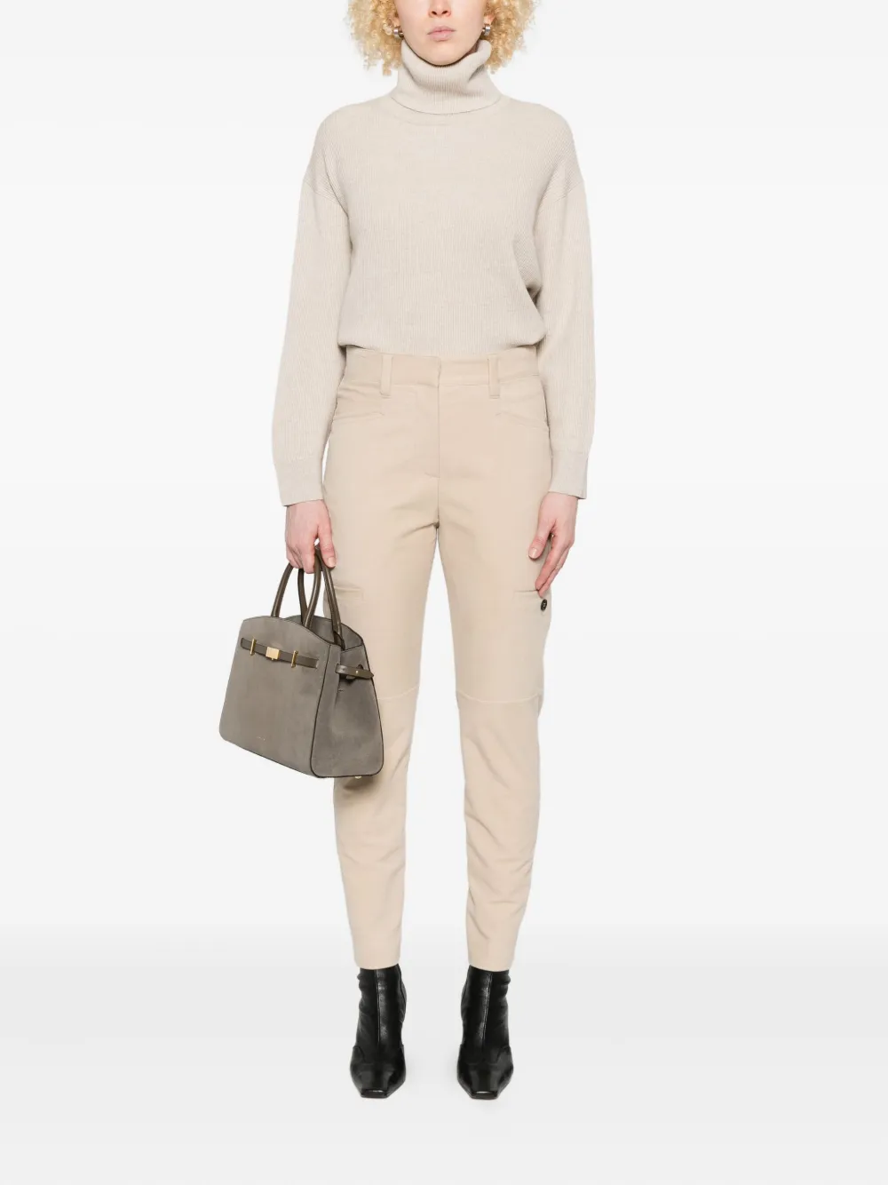 Brunello Cucinelli cargo-pocket trousers - Beige