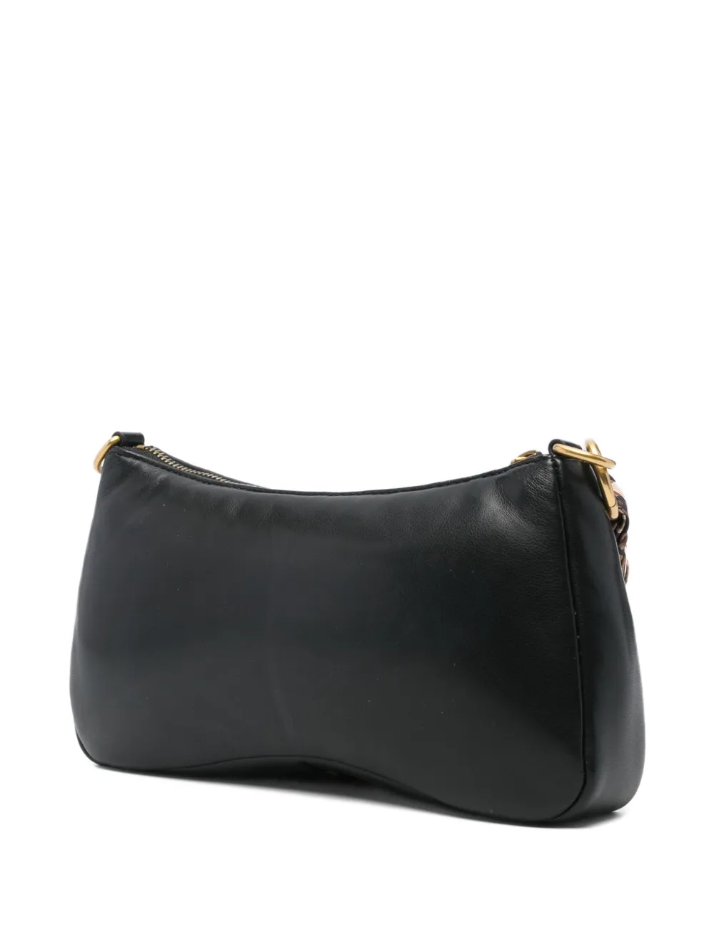 Just Cavalli Schoudertas met logoplakkaat Zwart