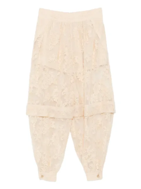 ZIMMERMANN Hypnotic lace floral trousers