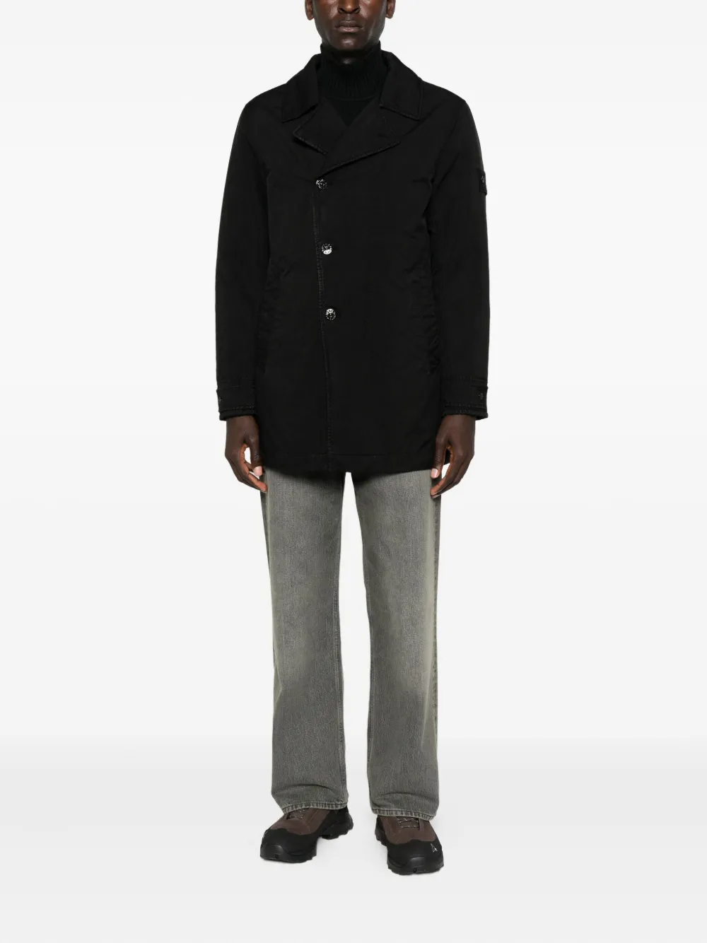 Stone Island button-fastening patch-pocket jacket | Lightweight Jackets | Image 2