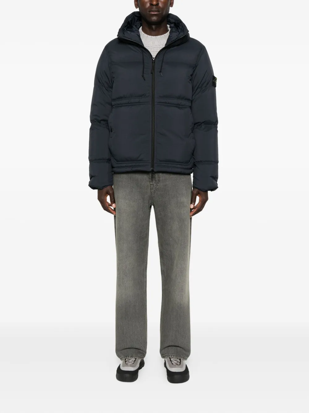 Stone Island hooded quilted jacket | Hooded Jackets | Image 2