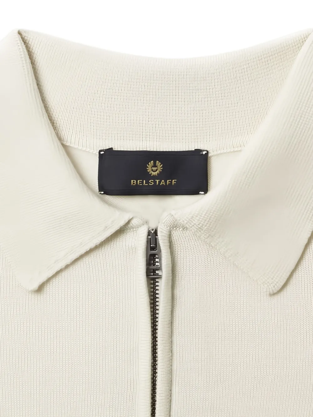 Belstaff Kyle gebreid poloshirt Beige