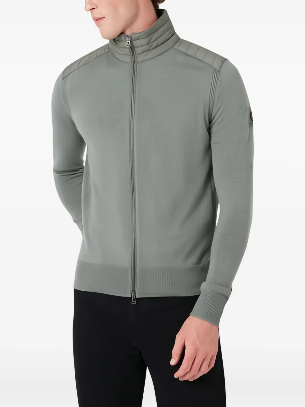 Belstaff Vest met rits Groen