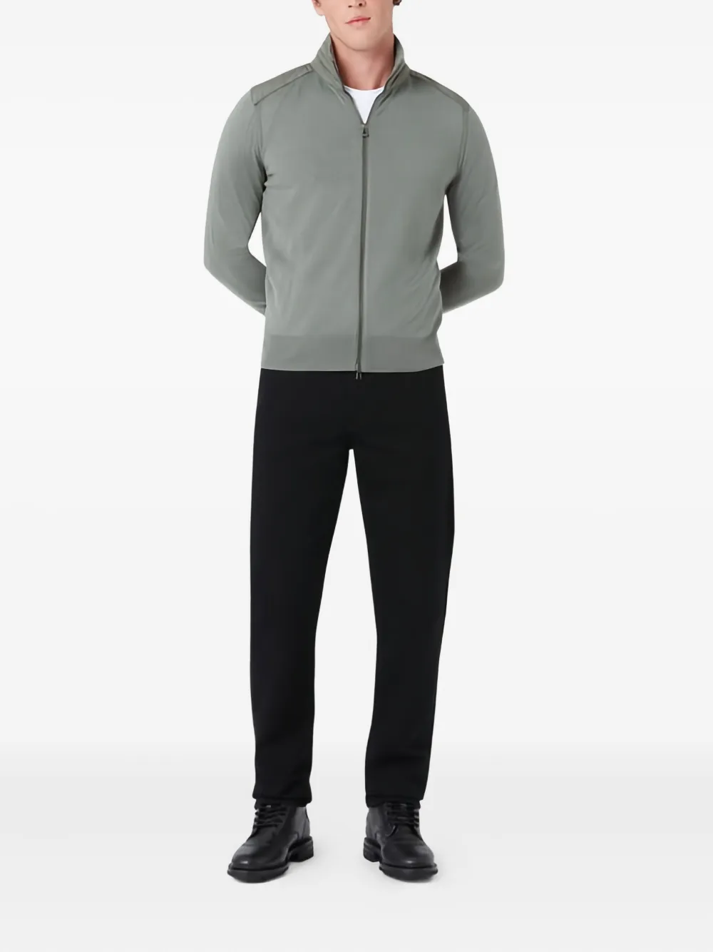 Belstaff Kelby zip-up cardigan - Groen