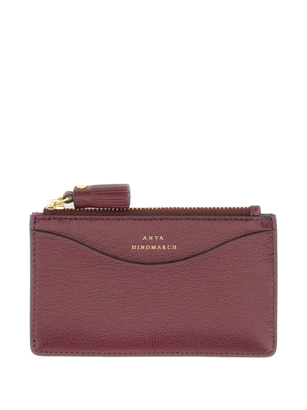 Anya Hindmarch Peeping Eyes card holder - Paars