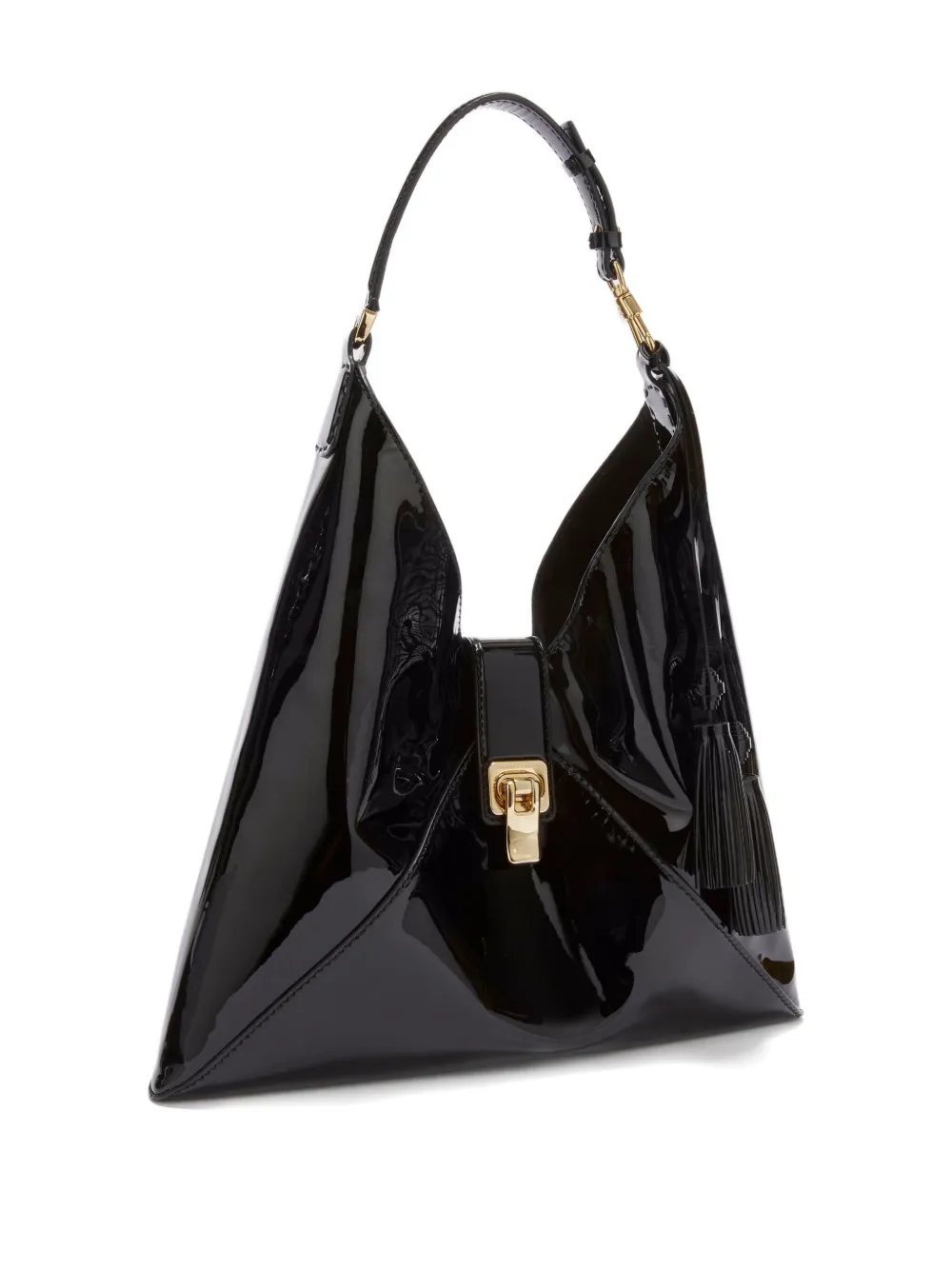 Ermanno Scervino Dudu tassel-embellishment shoulder bag - Zwart
