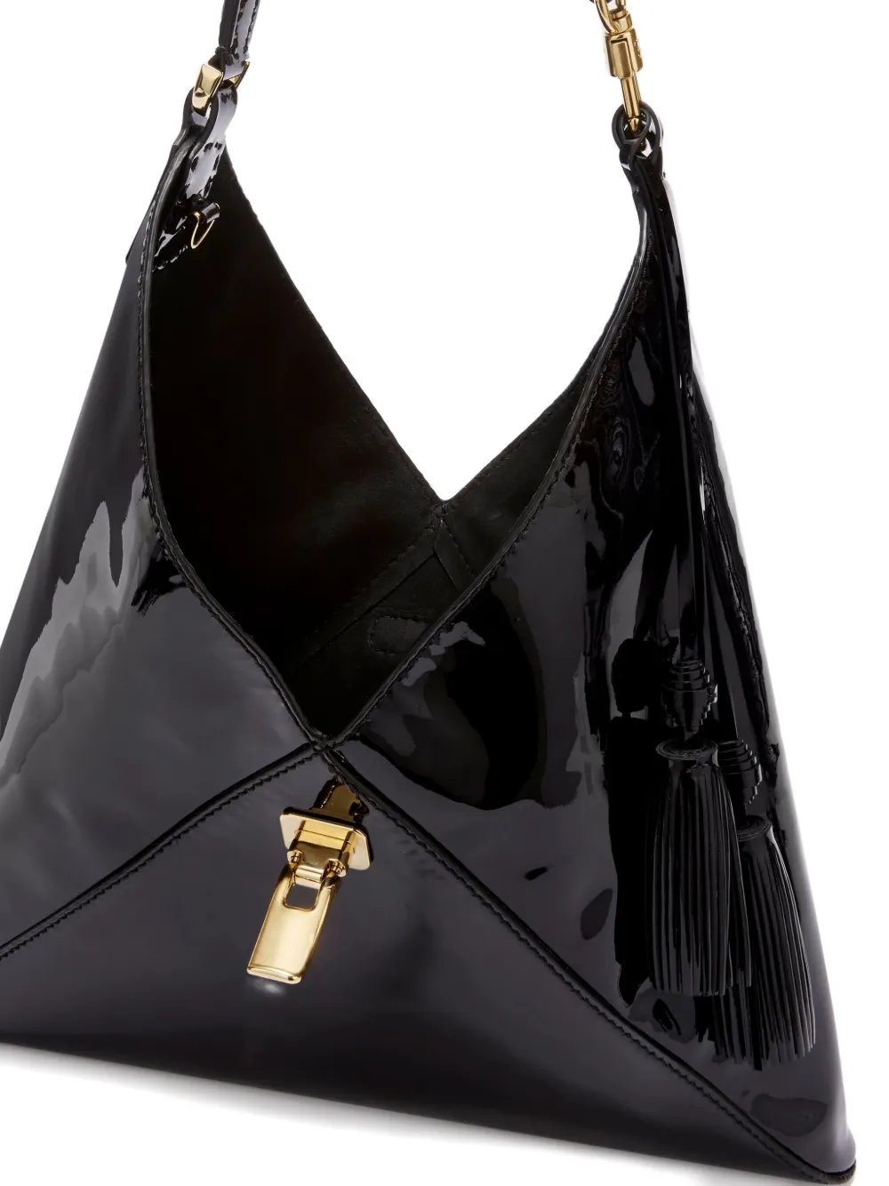 Ermanno Scervino Dudu Tassel-embellishment Shoulder Bag In Black