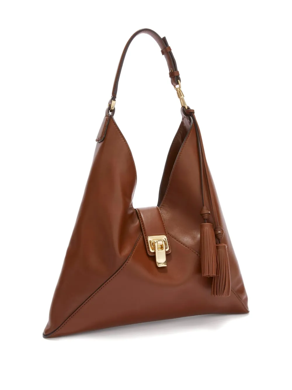 Ermanno Scervino Dudu tassel-embellishment shoulder bag - Bruin