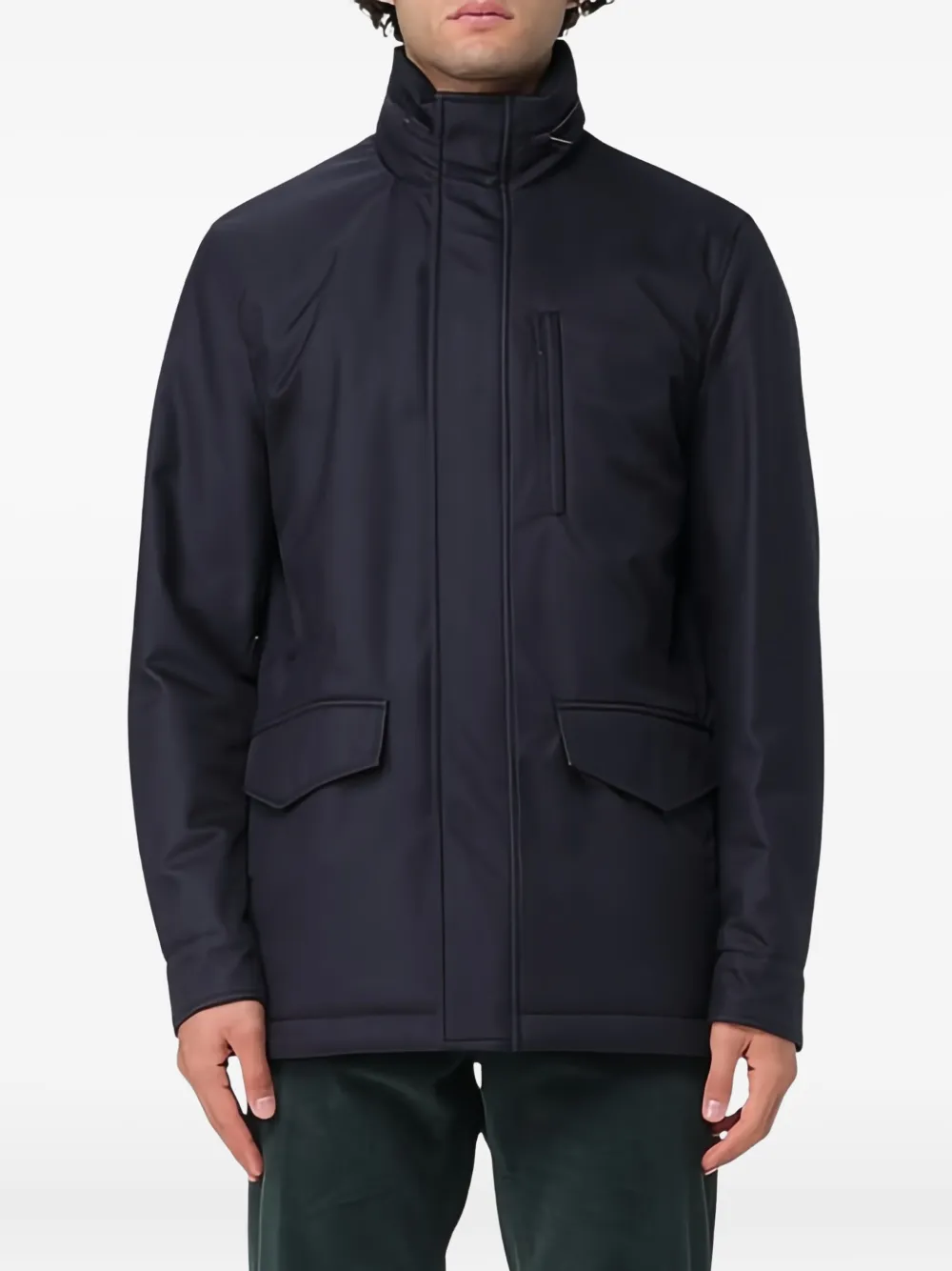 Paul & Shark long-sleeved parka coat | Blue | Image 1