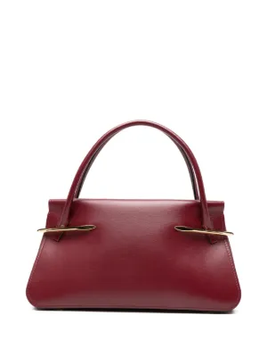 Givenchy ピンチ レザーハンドバッグ M | ブラウン | FARFETCH JP