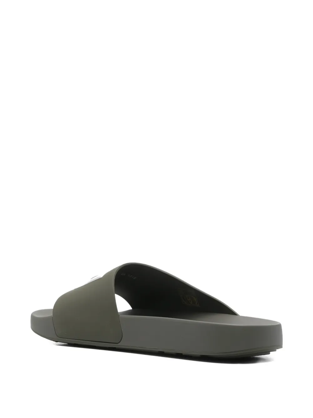 Givenchy logo-detail slides Groen