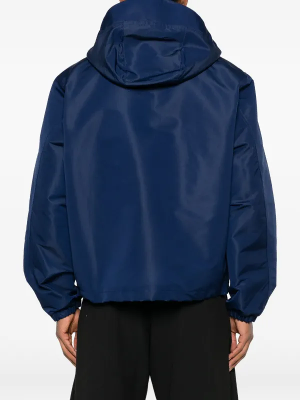 Givenchy Hooded Windbreaker | Blue | FARFETCH UK