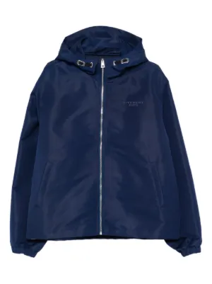 Alexander Wang フーデッド デニムジャケット | ブルー | FARFETCH JP