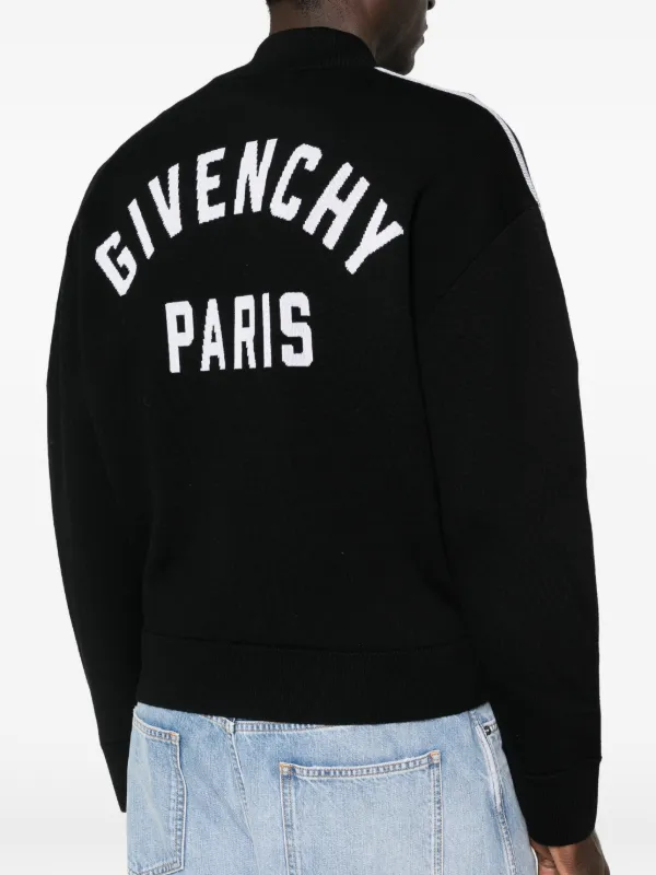 Givenchy couture-seam Zipped Cardigan | Black | FARFETCH ID
