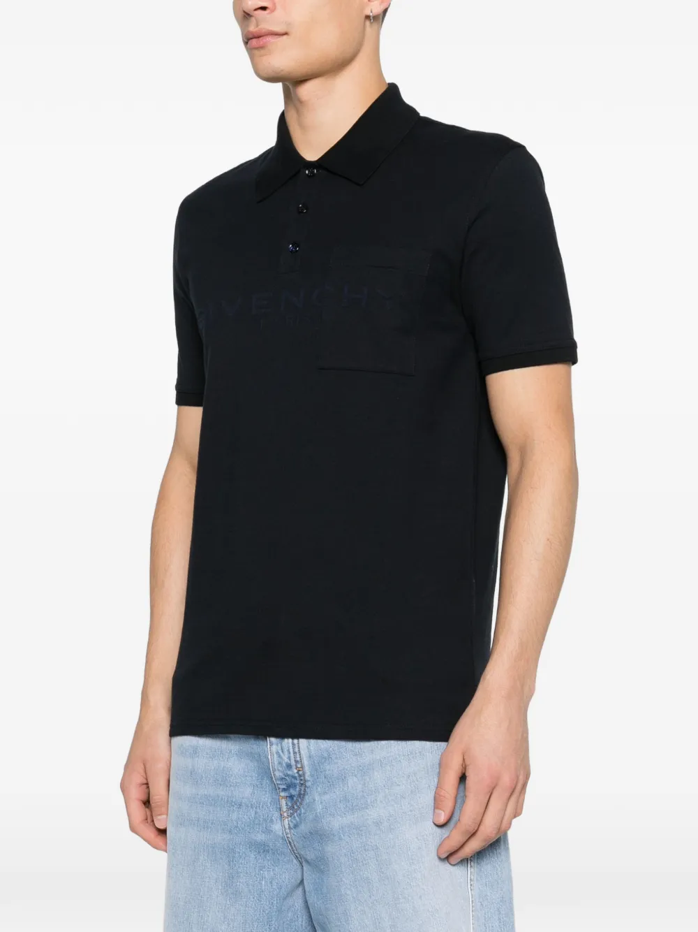 Givenchy Poloshirt met korte mouwen Blauw