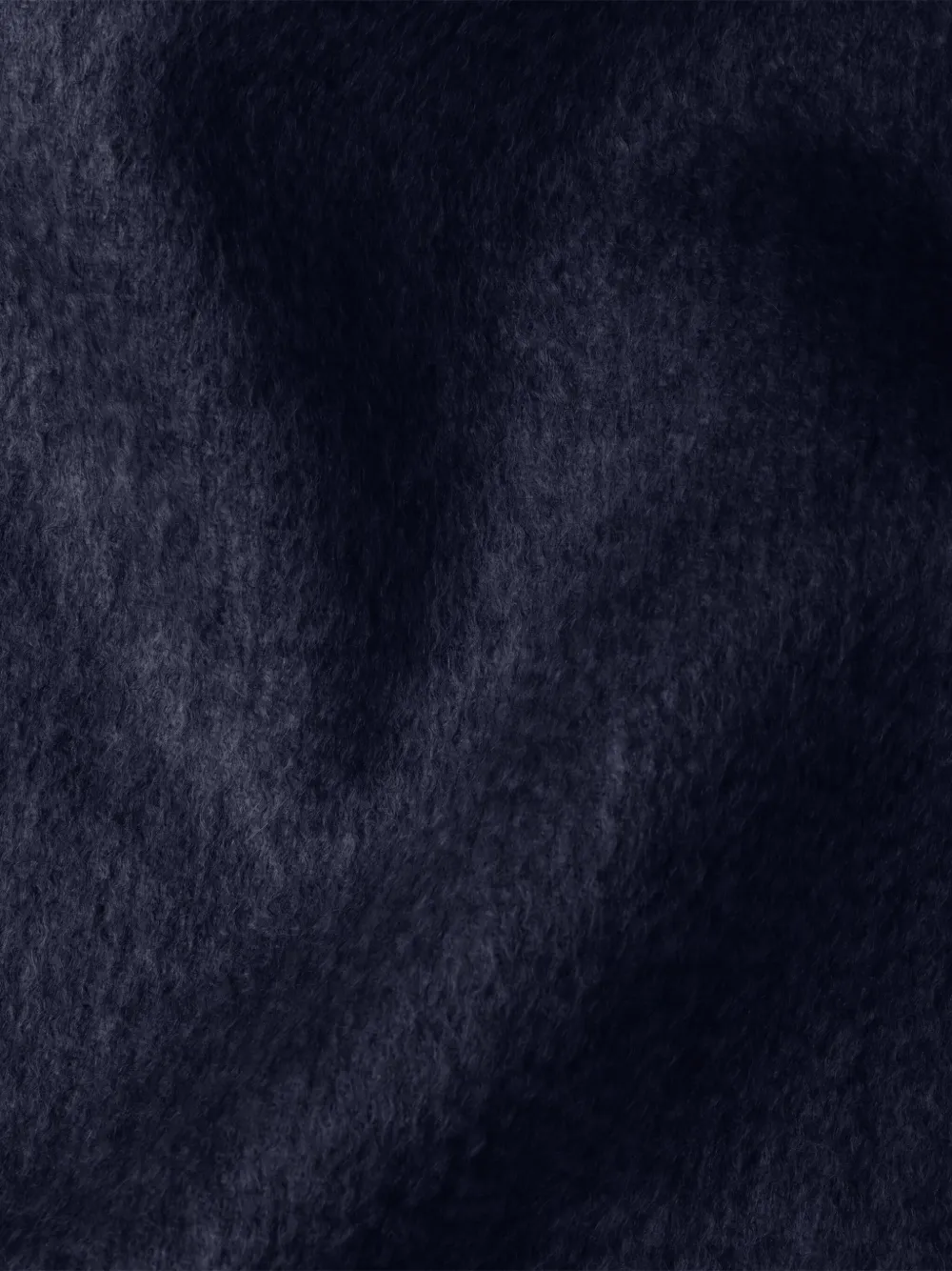 Prada Sjaal met logo-jacquard en franje - Blauw
