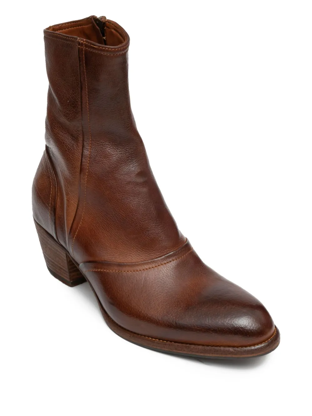 PAUL SILENCE 55mm leather zip-fastening boots | Ankle Boots | Image 2