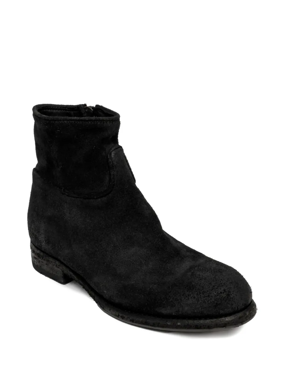 PAUL SILENCE zip-detail suede ankle boots | Ankle Boots | Image 2