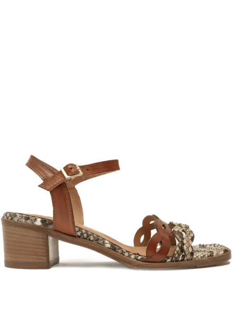 LA BOTTEGA DI LISA 55mm leather sandals