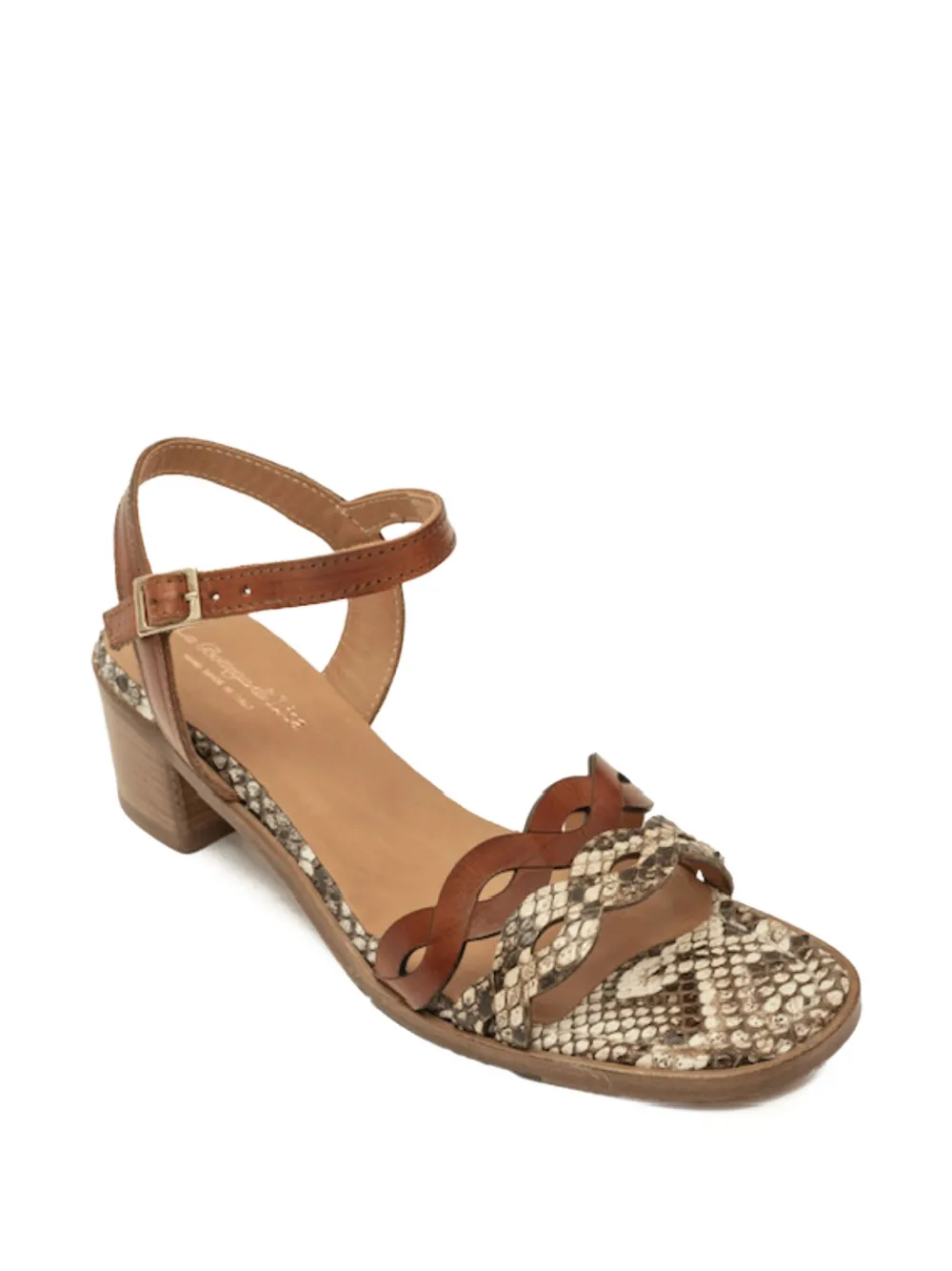 LA BOTTEGA DI LISA 55mm leather sandals | Heeled Sandals | Image 2