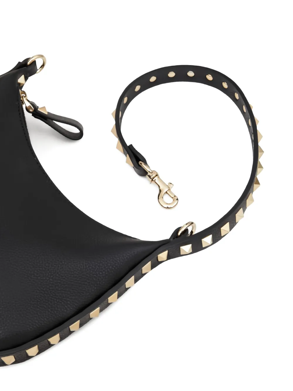 Valentino Garavani Schoudertas verfraaid met studs Zwart