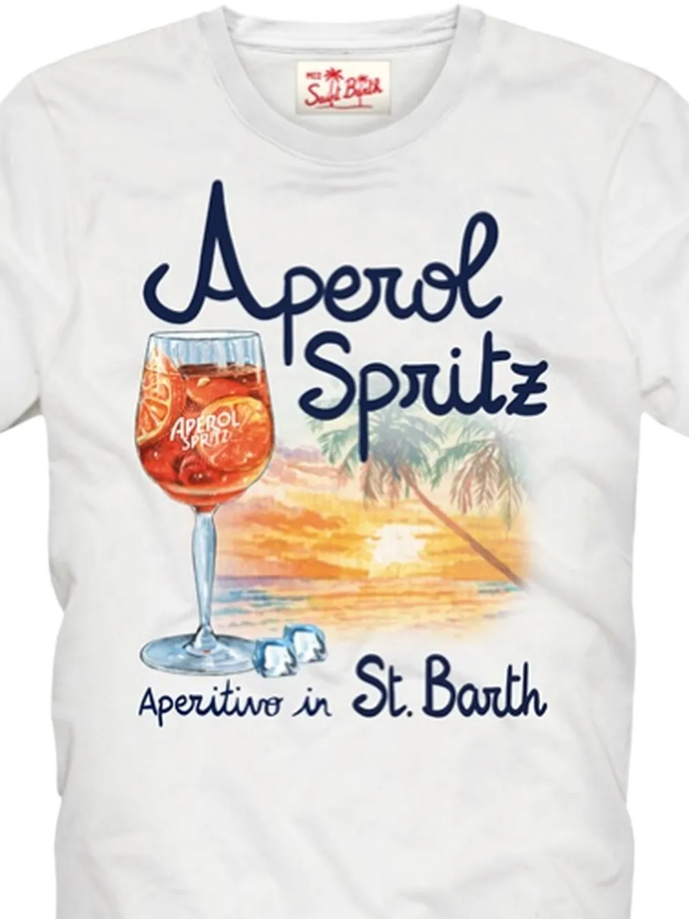 MC2 Saint Barth aperol spritz graphic T-shirt | T-Shirts | Image 2