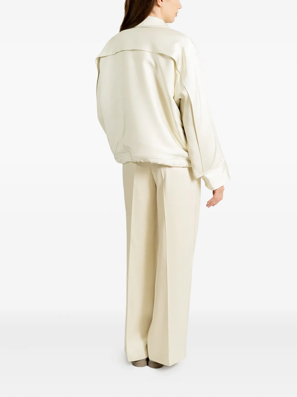 Jil Sander Twill bomberjack Beige