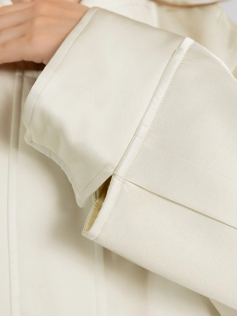 Jil Sander Twill bomberjack Beige