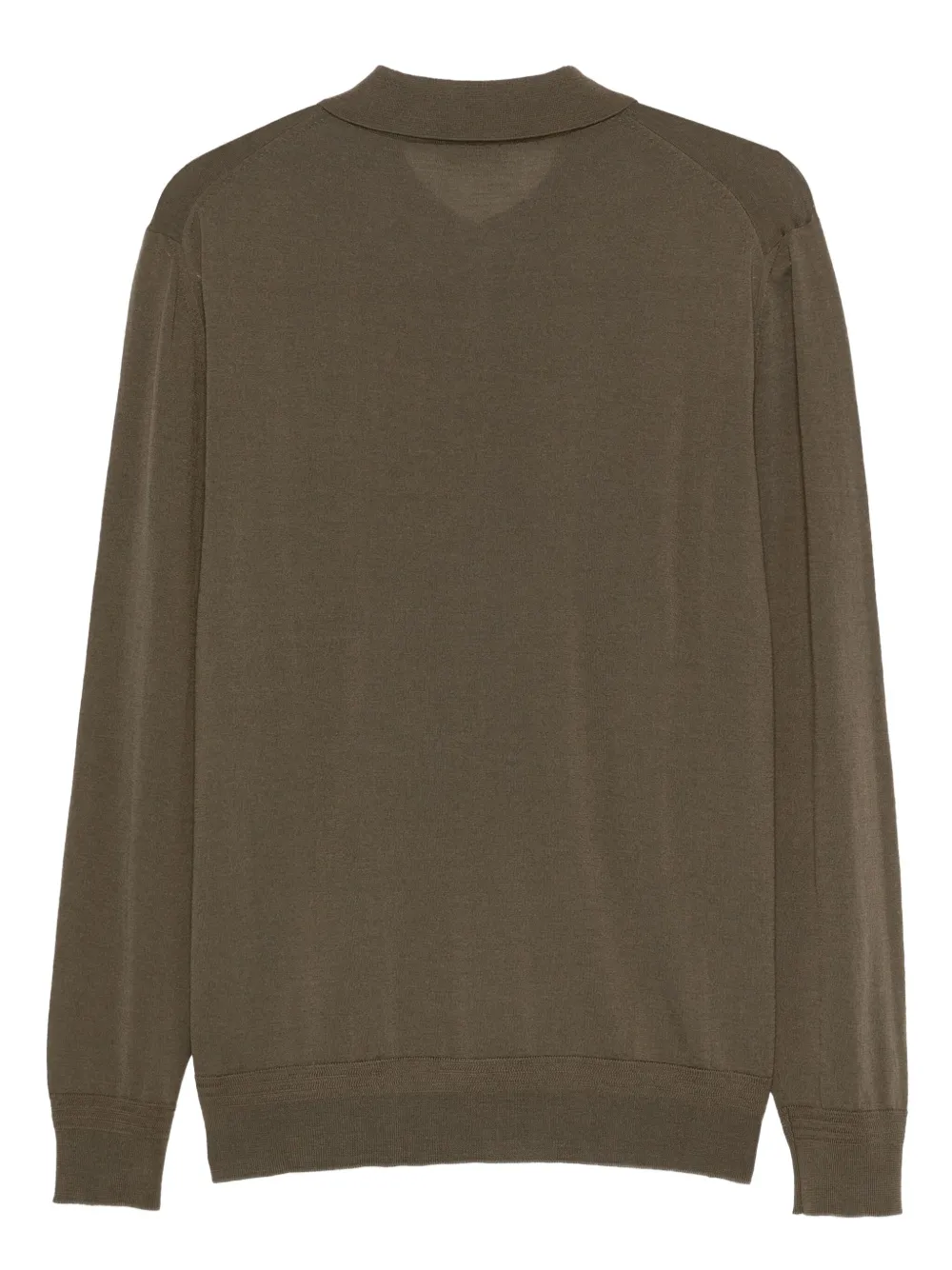 Barena long-sleeve polo shirt - Groen