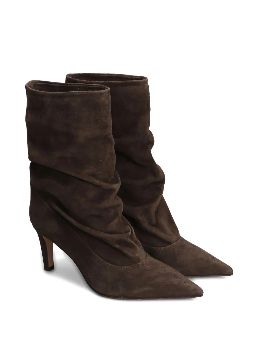The Seller suede pointed-toe boots Brown