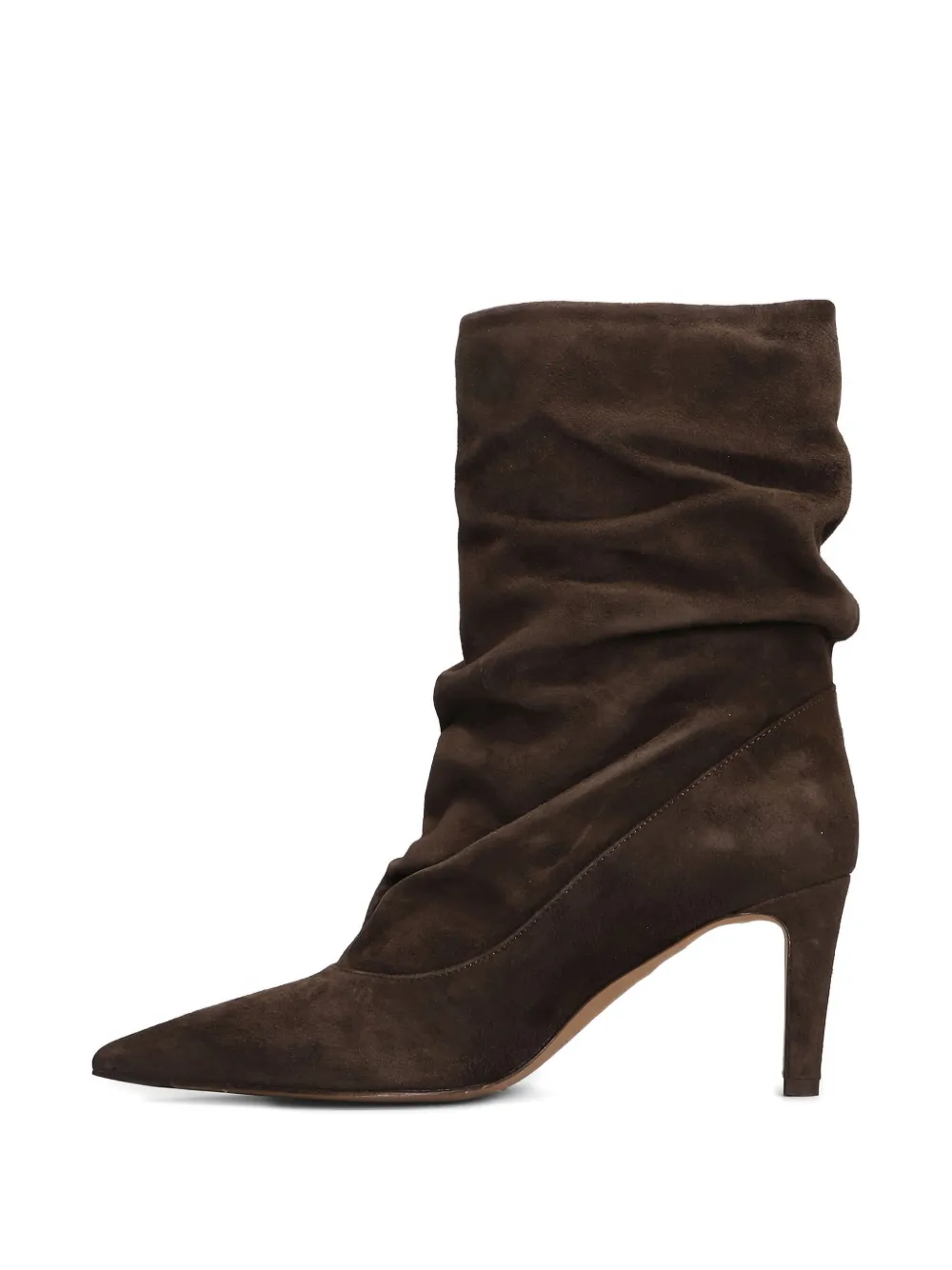The Seller suede pointed-toe boots Brown
