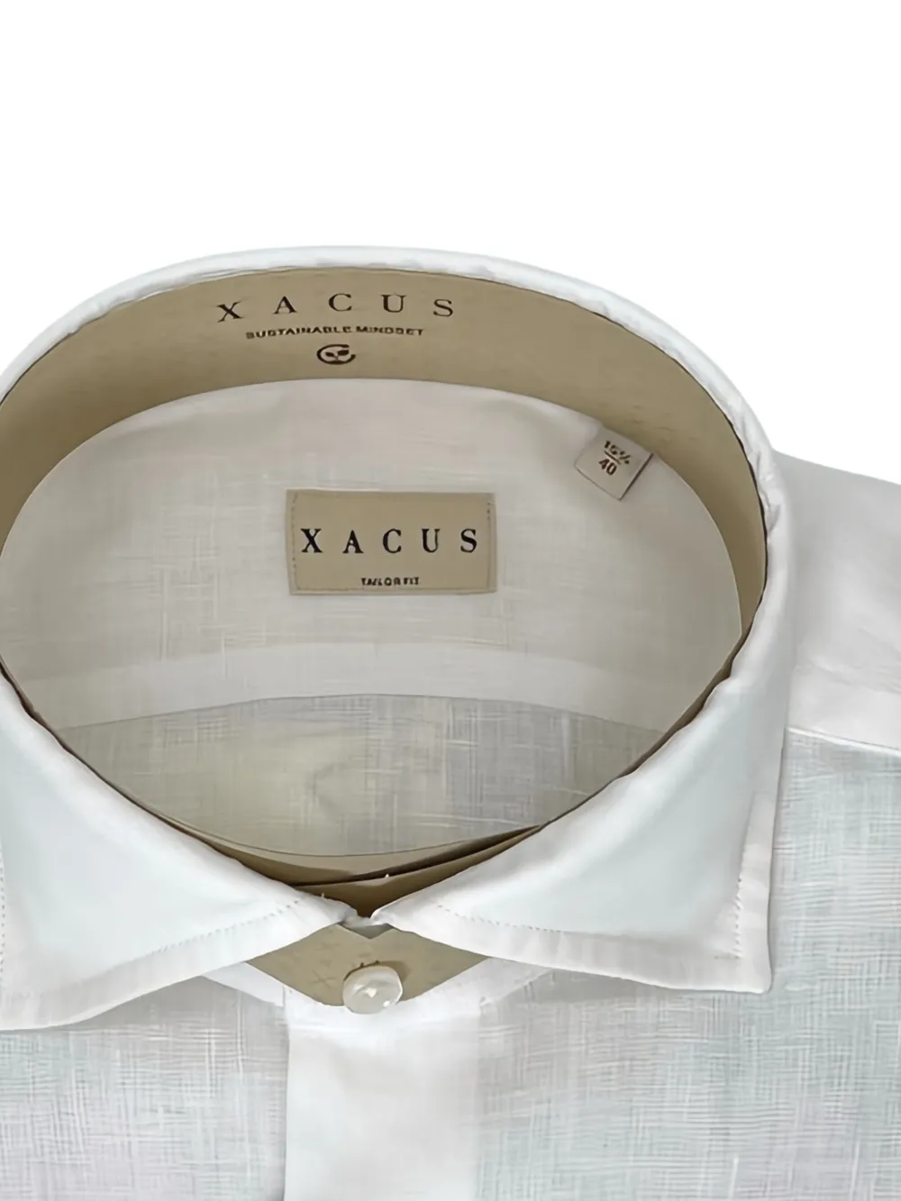 Xacus camisa con cuello de pico y botones | Image 2