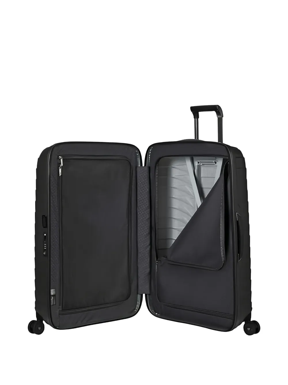 Samsonite Proxis Textured Suitcase In Black