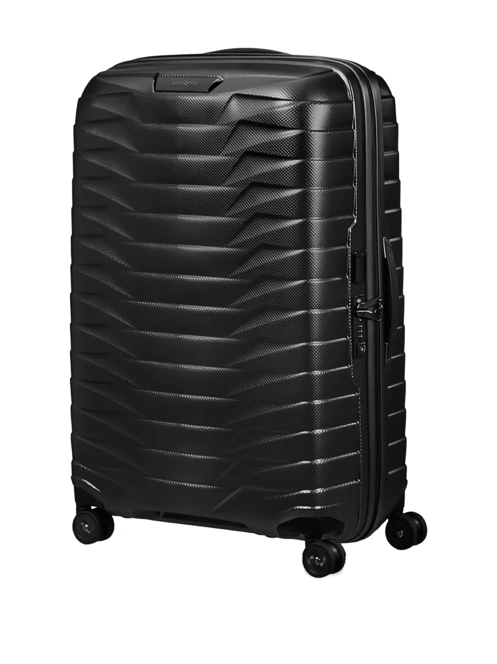 Samsonite Proxis Textured Suitcase In Black