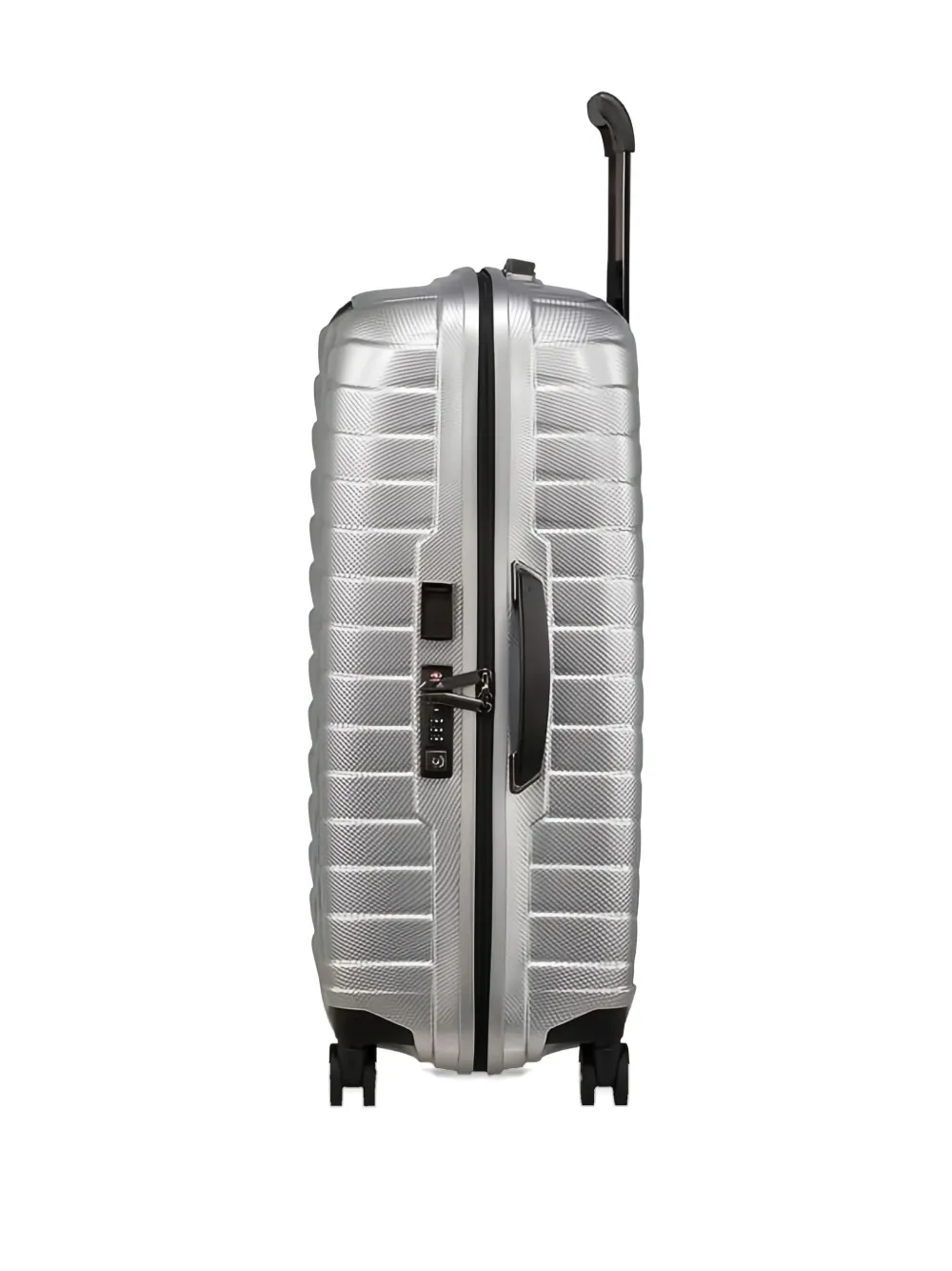 Samsonite Proxis koffer met textuur Zilver