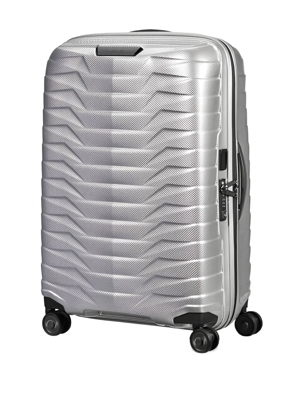 Samsonite Proxis koffer met textuur Zilver