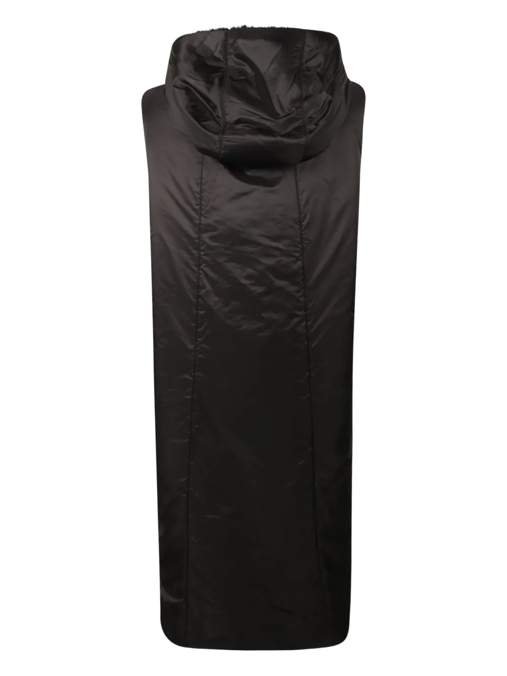 Max Mara Bodywarmer met capuchon Zwart