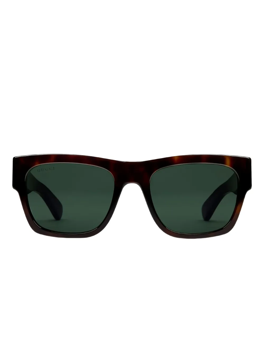 Gucci tortoiseshell square-frame sunglasses - ブラウン Gucci tortoiseshell square-frame sunglasses - ブラウン
