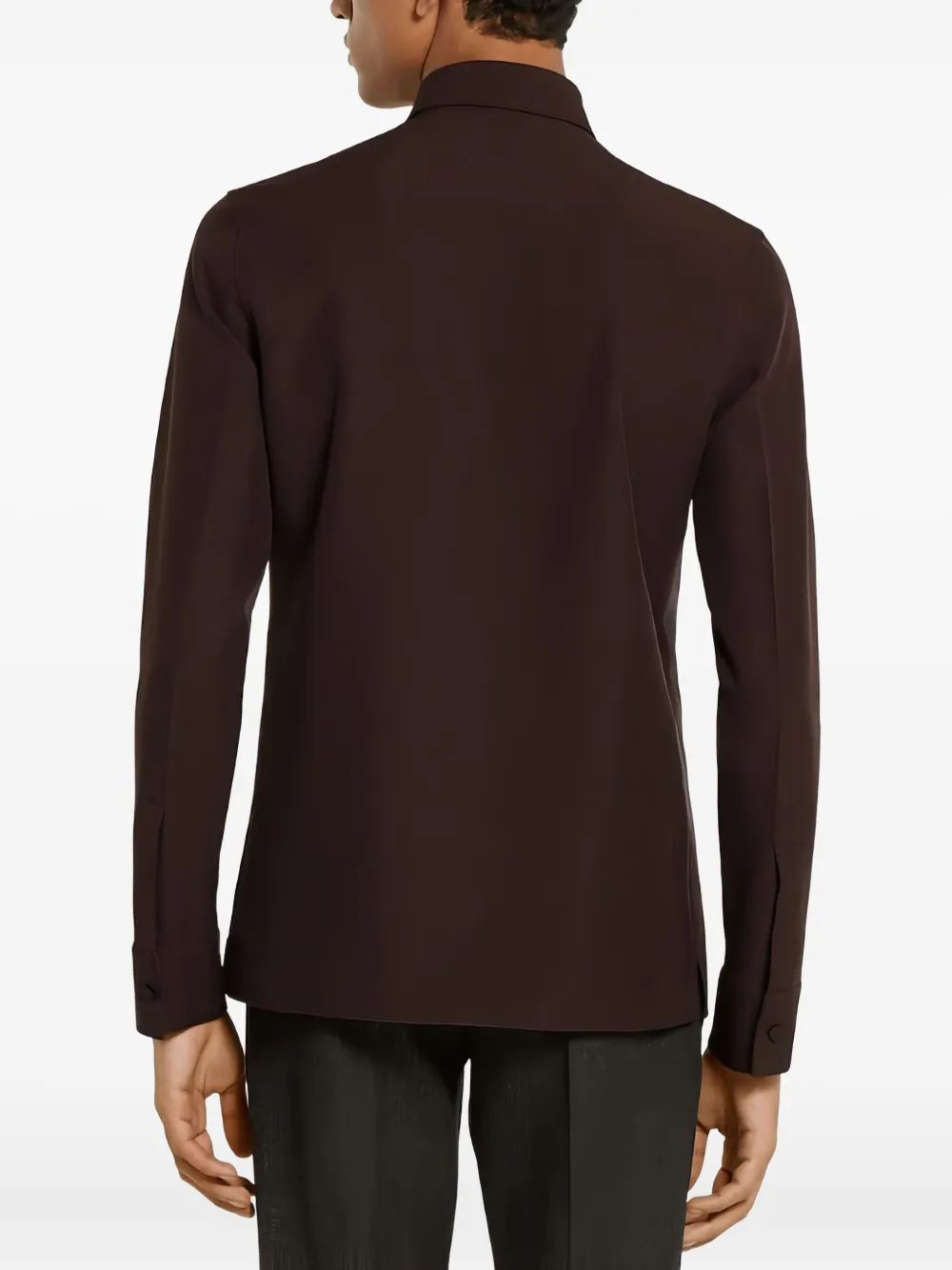 Gucci pocket embellishment shirt - Bruin
