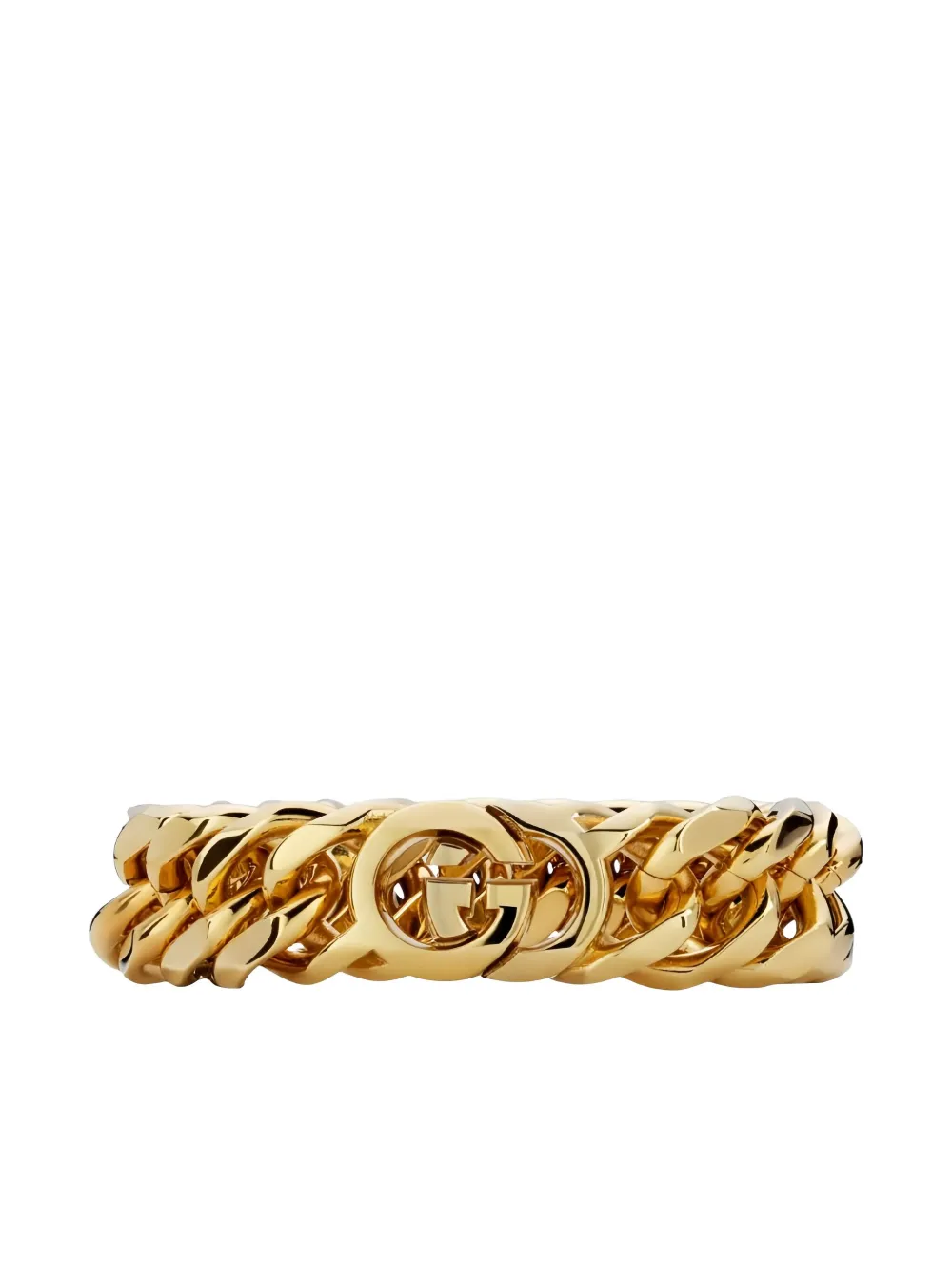 Gucci Interlocking-g Chain Bracelet In Gold