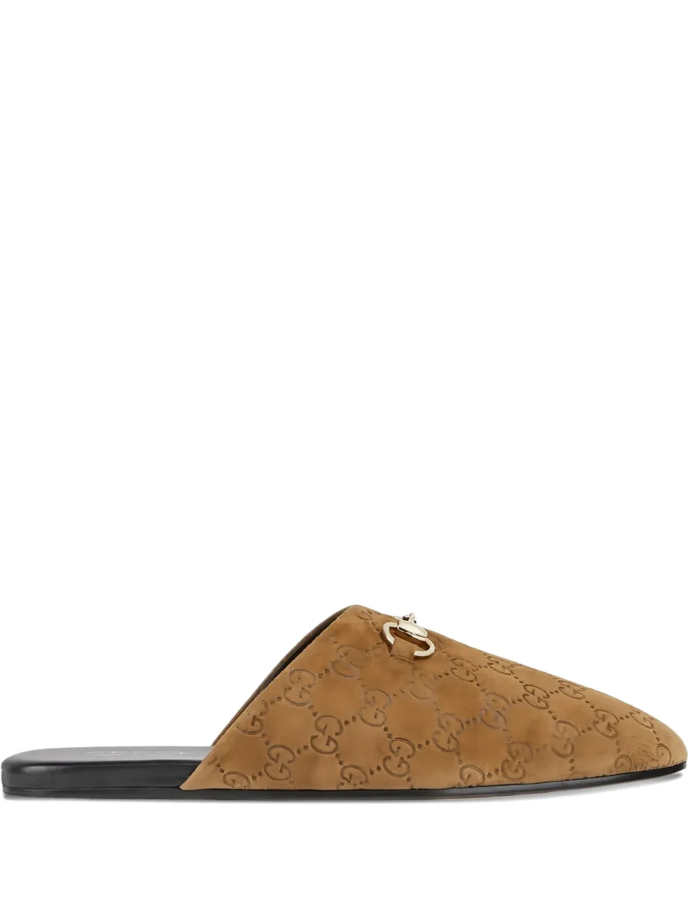 Gucci Horsebit pattern sandals | Brown | Image 1