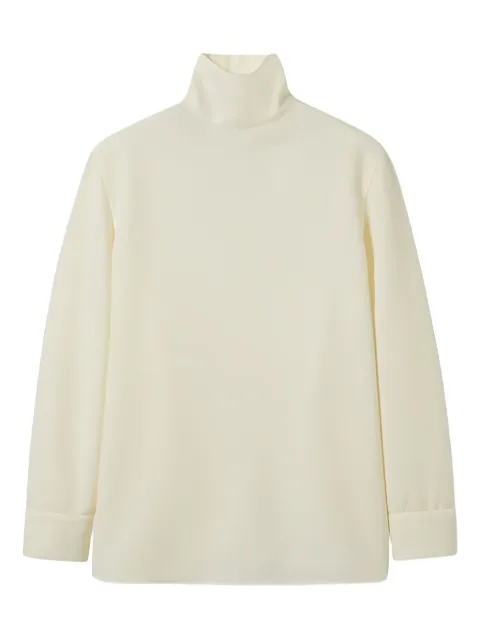 Gucci buttoned turtleneck shirt